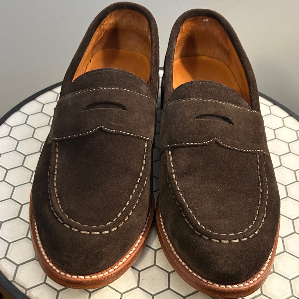 J. Crew Ludlow suede loafers